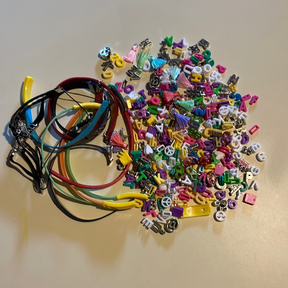 Alphabet bracelets and more